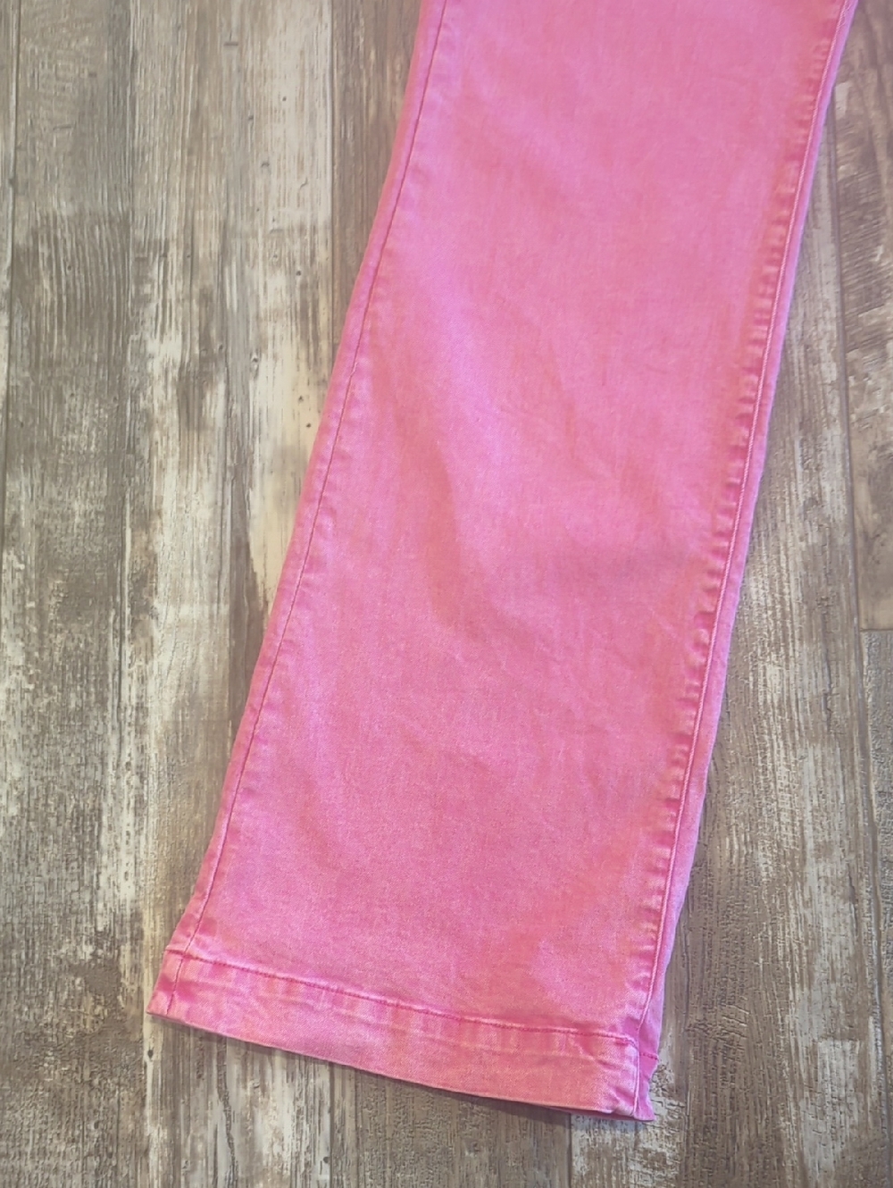 RANCH DRESS'N Fallon Taylor Signature "Retro Pink" washed trouser jeans XL Tall - Picture 5 of 14